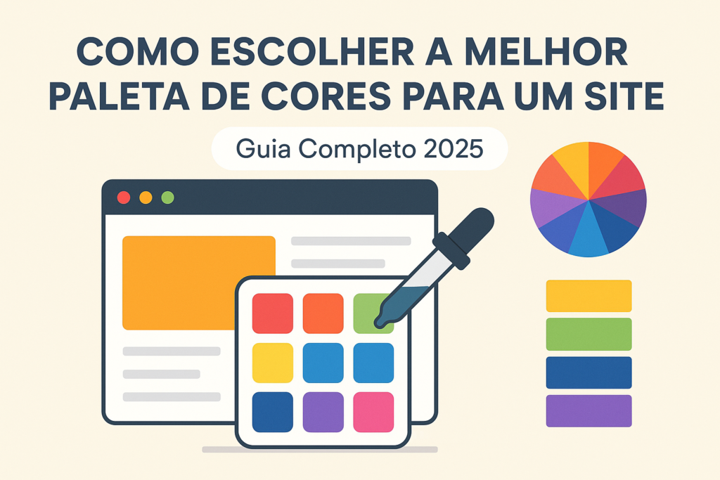 Como Escolher Paleta de Cores Para Site Guia Completo